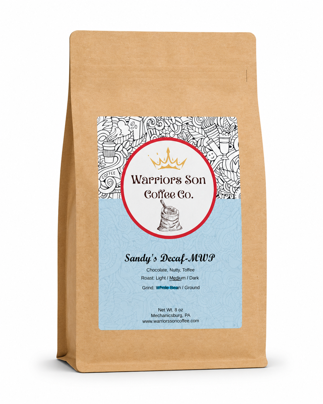 Sandy's Decaf Natural MWP
